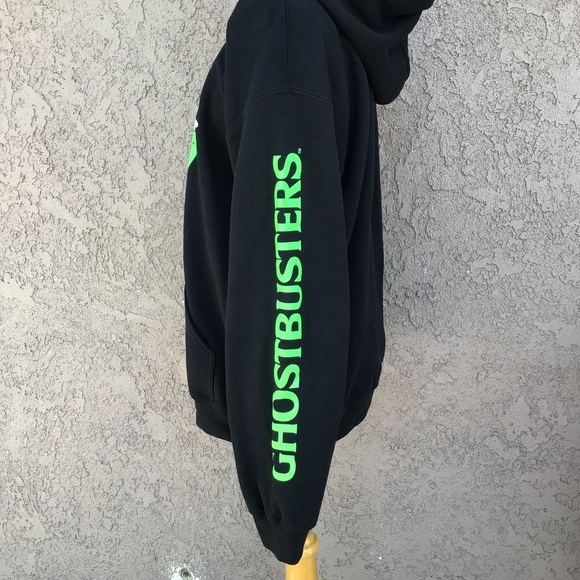 Men’s Ghostbusters Slime Logo Hoodie - Picture 4 of 7